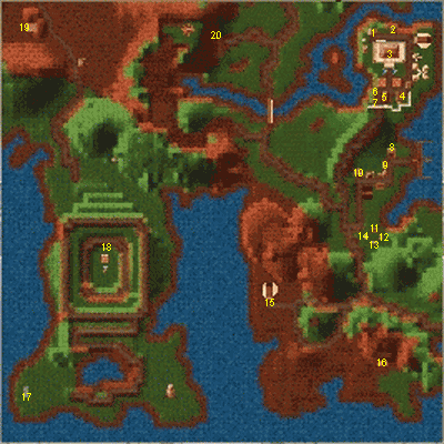 Map of Castle Ironfist