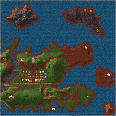 Map of New Sorphigal